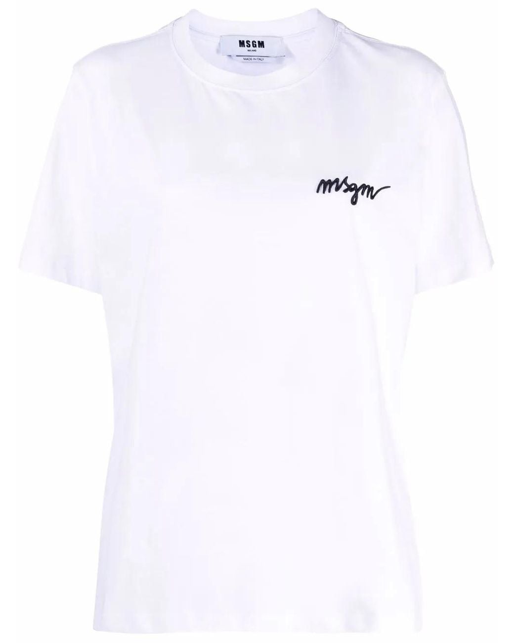 MSGM White T-Shirt