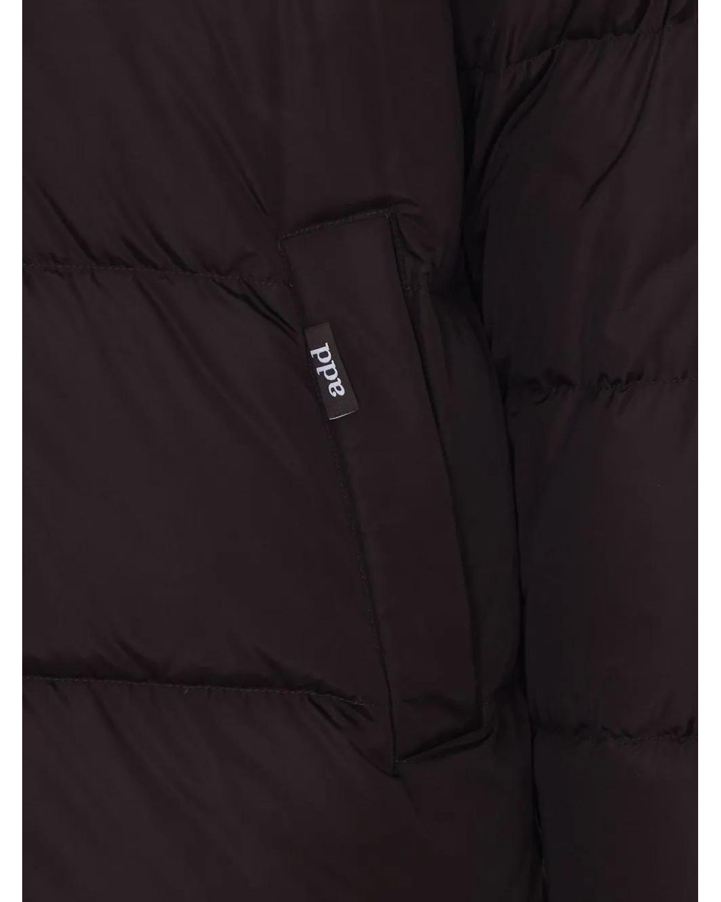 Add Black Quilted Hooded Jacket for men