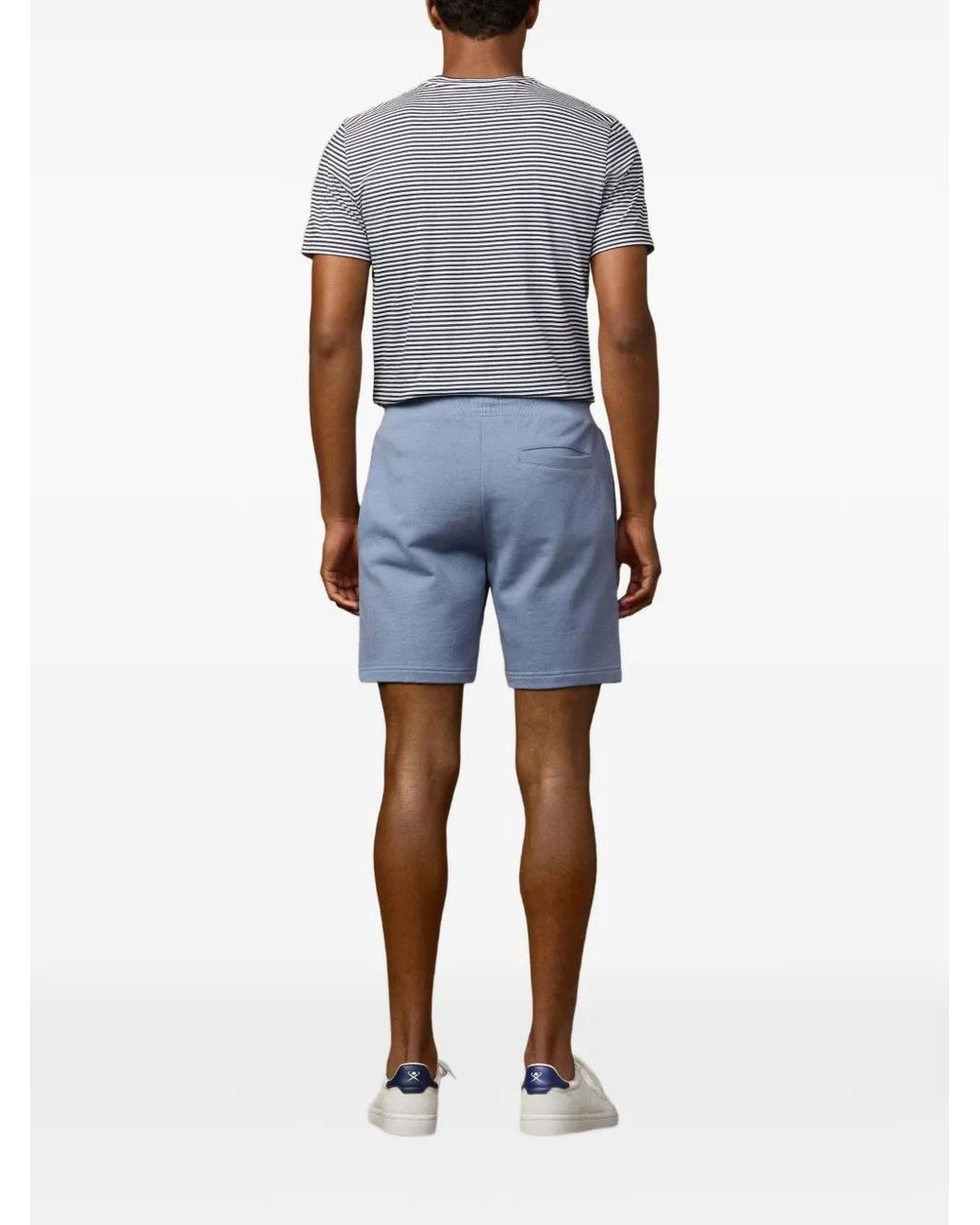 Hackett Badeshorts Mit Logo-Patch in Blue für Herren