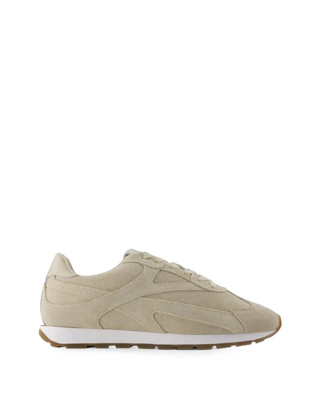Anine Bing Gray Juno Panelled Sneakers