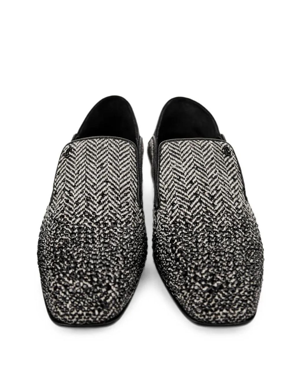 Jimmy Choo Black Eliot Slippers F