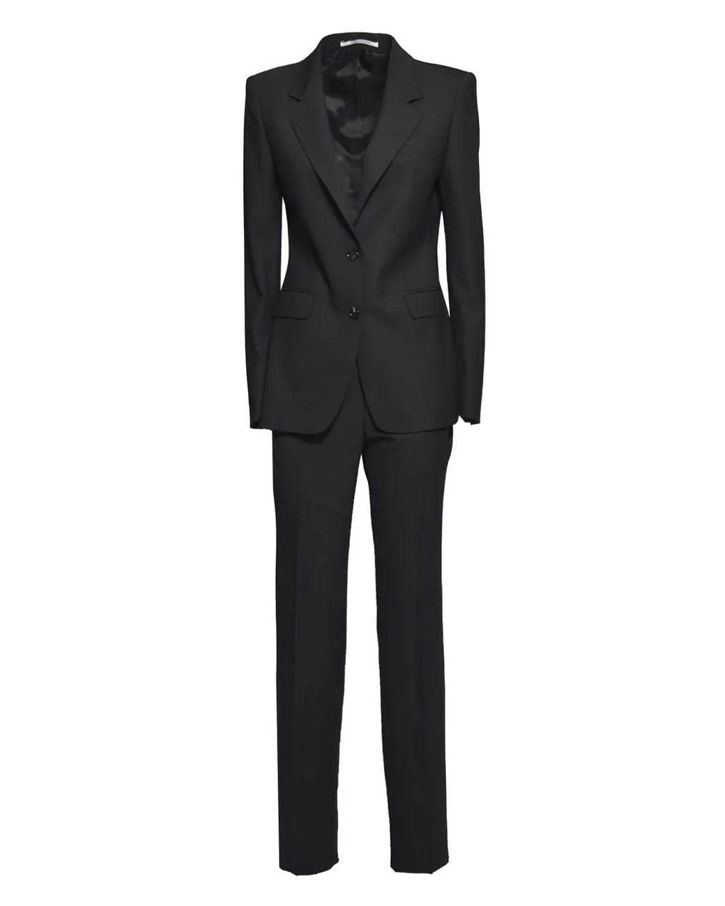 Tagliatore Black Tailored Two-Piece Suit