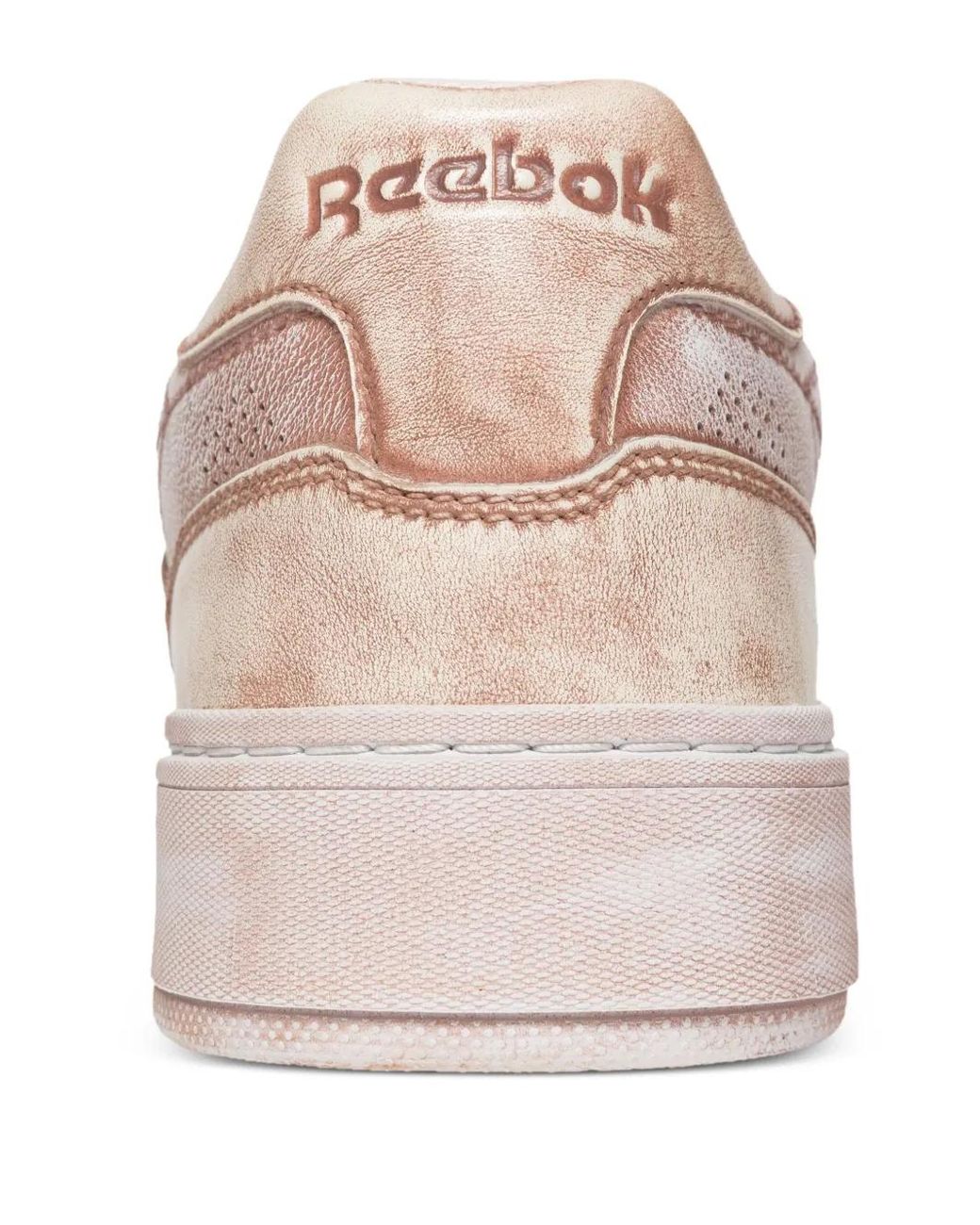Reebok Pink Club C Leather Sneakers