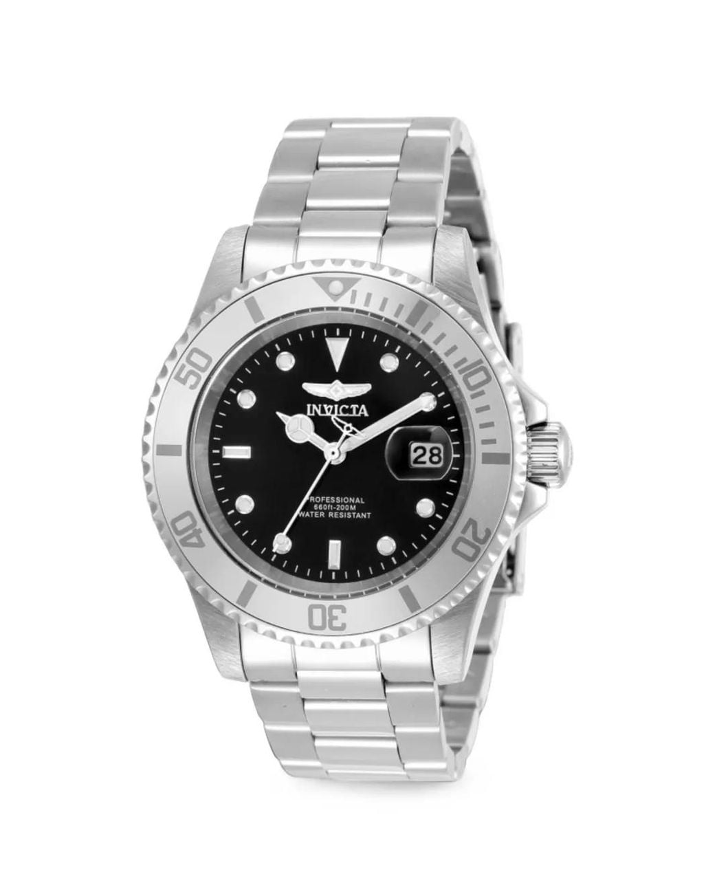 INVICTA WATCH Gray Pro Diver 40Mm Watch for men