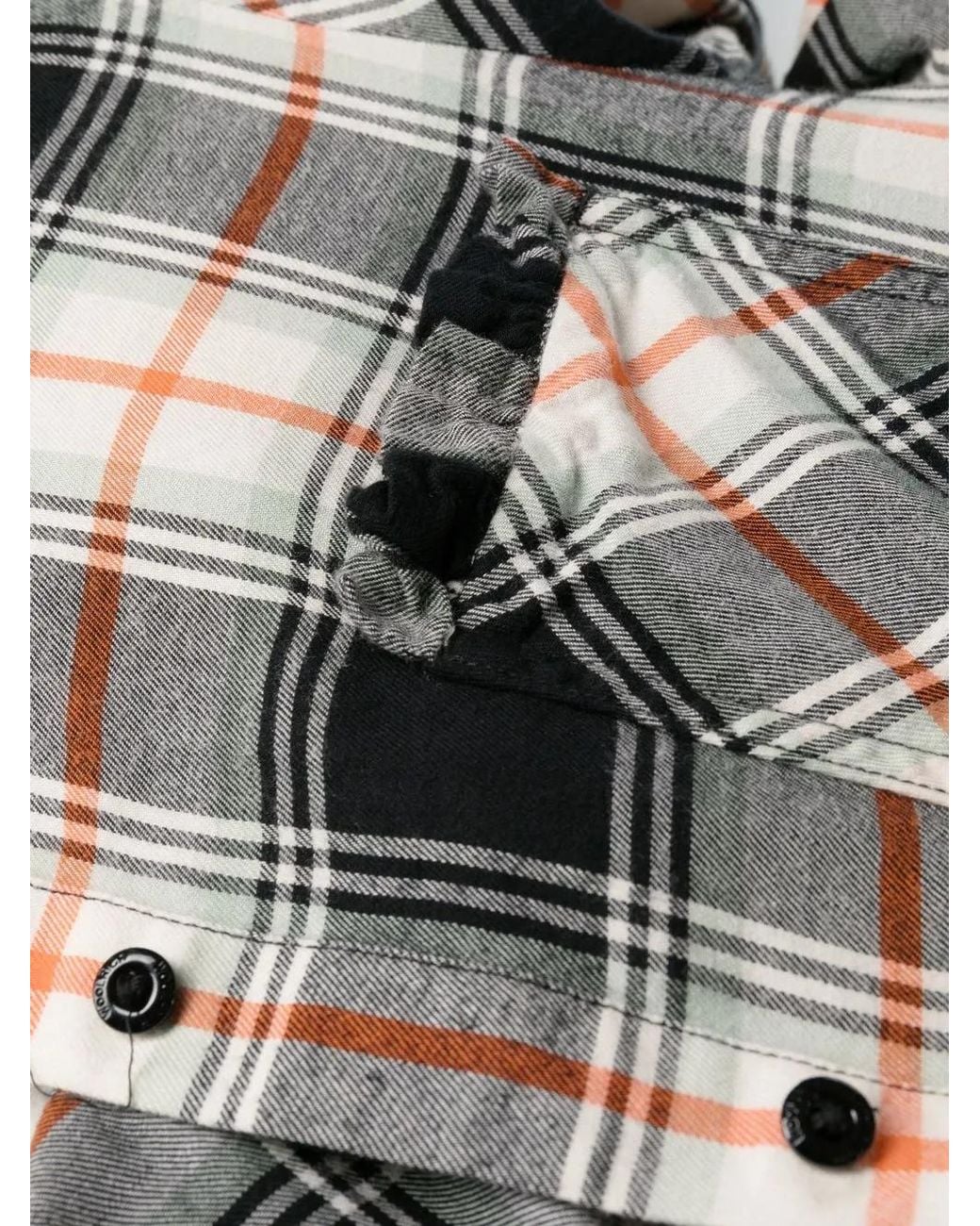 Woolrich Geruite Blousejurk in het Gray