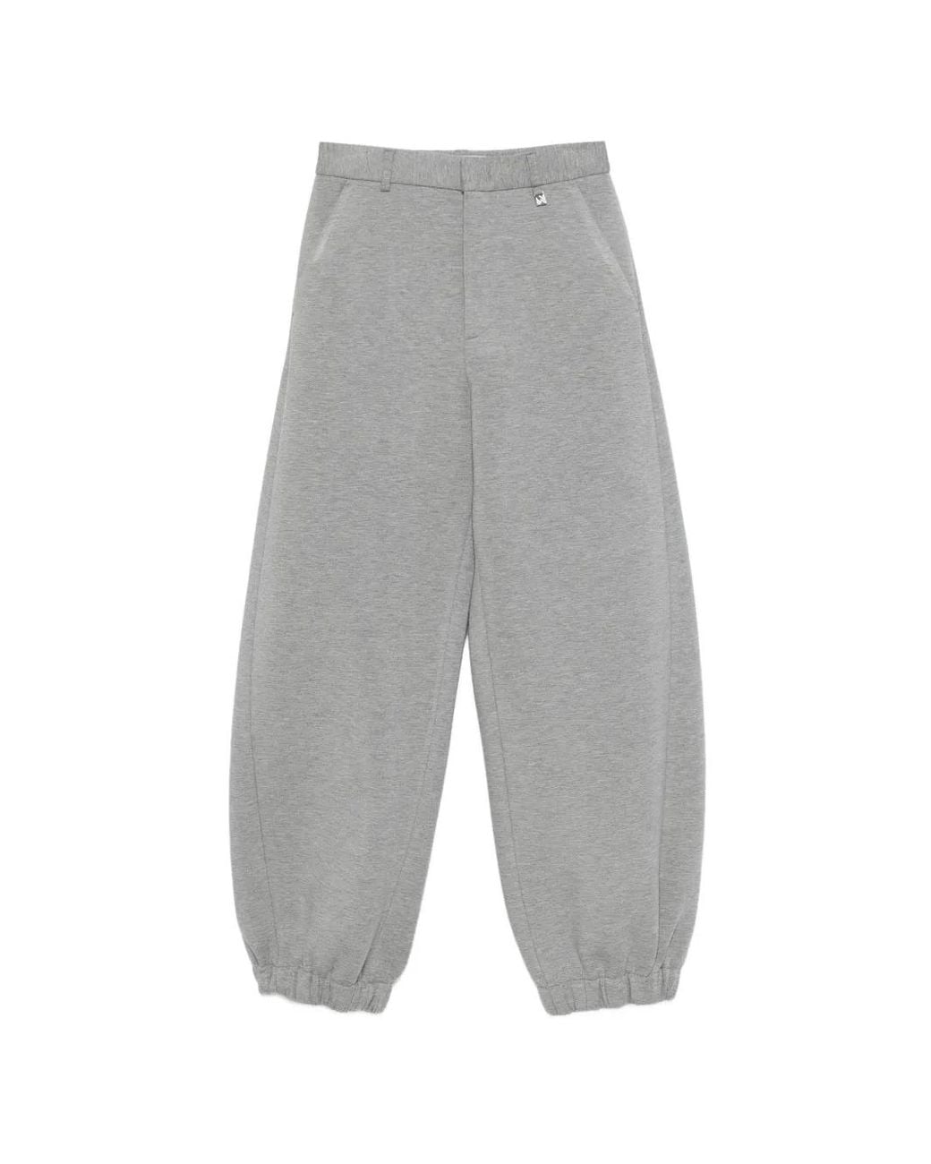 GIUSEPPE DI MORABITO Gray Pantalon De Jogging À Logo