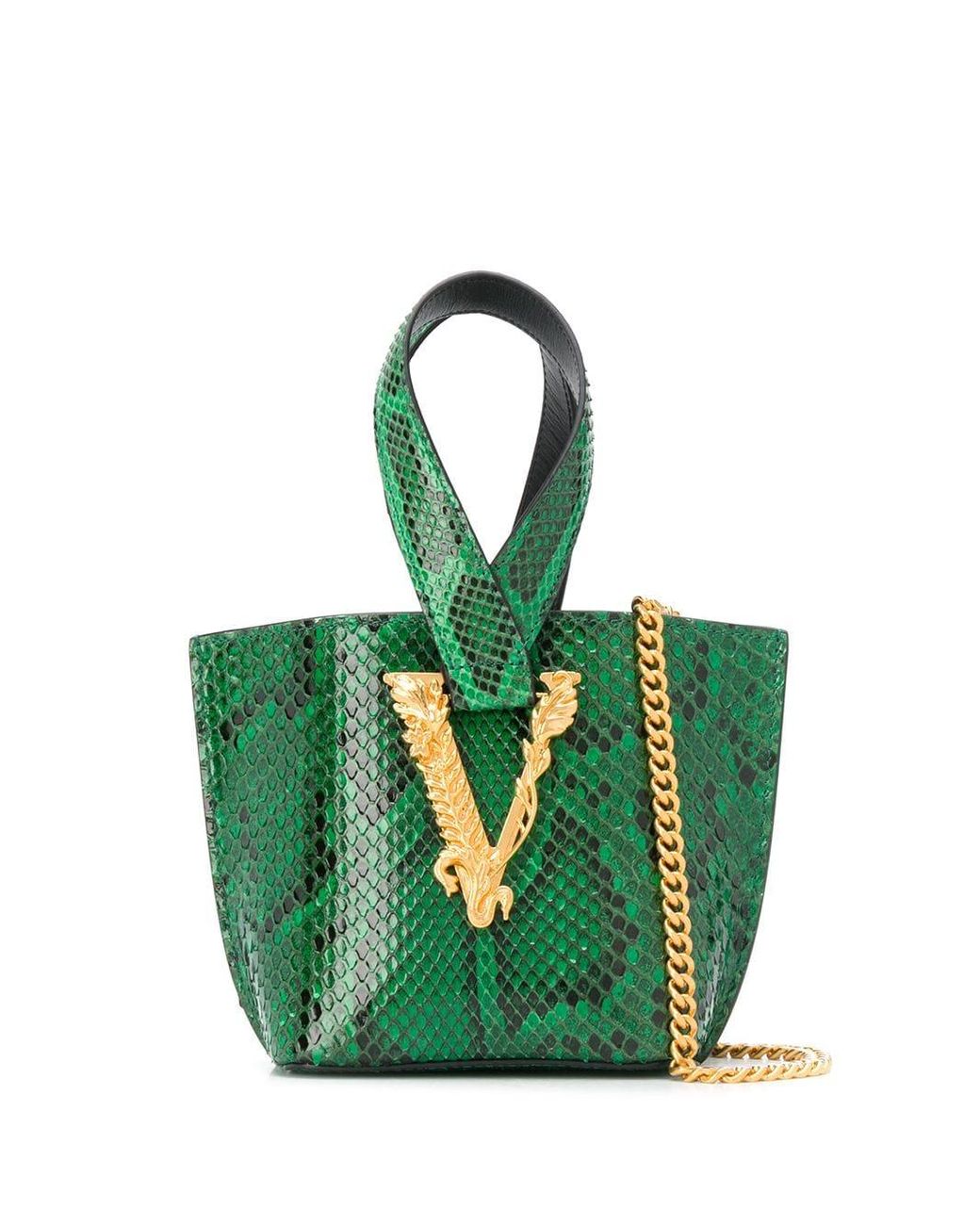 versace snakeskin bag