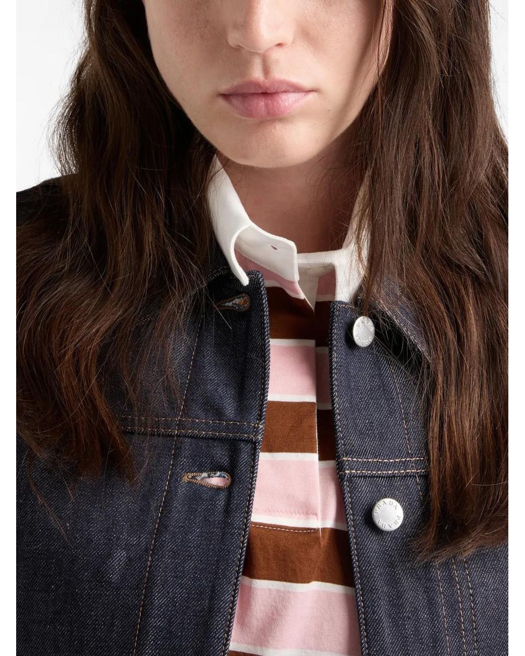 Prada Blue Denim Jacket