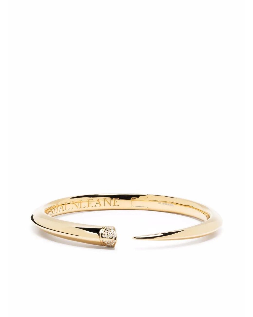 Shaun Leane Metallic Tusk Diamond Bangle