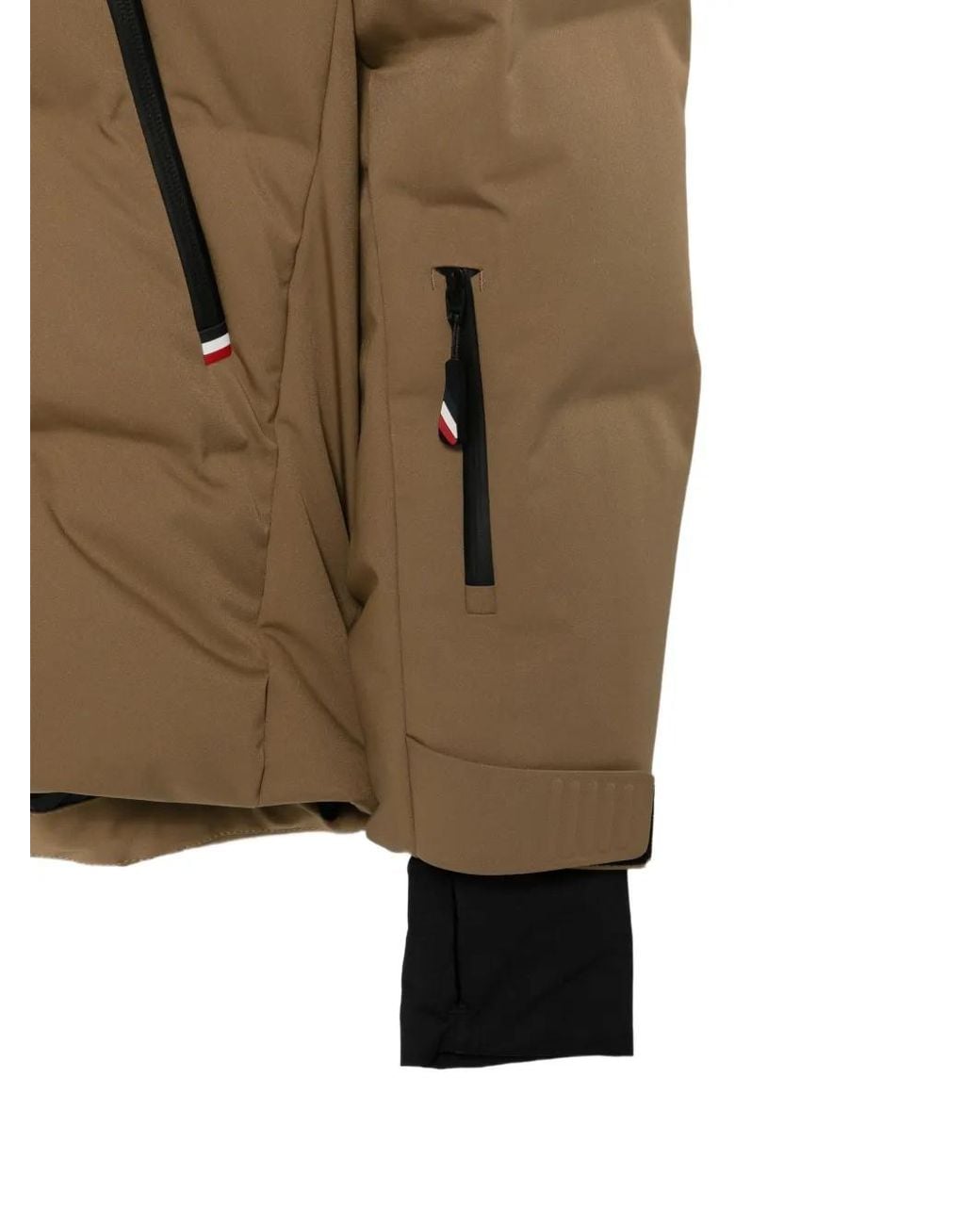 Moncler Natural Fellberg Quilted Ski Jacket for men