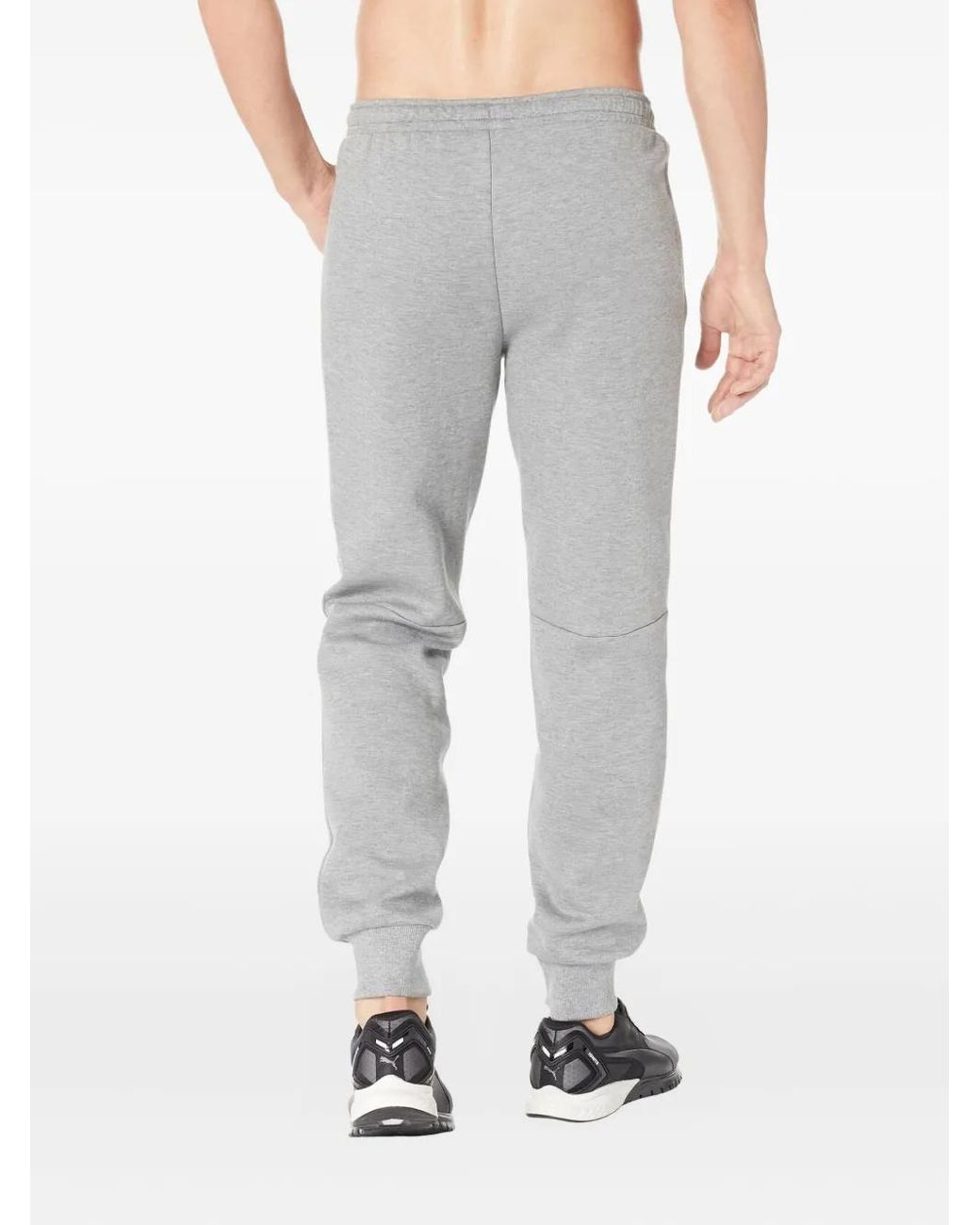 PUMA Gray Motorsport Panelled Track Pants for men