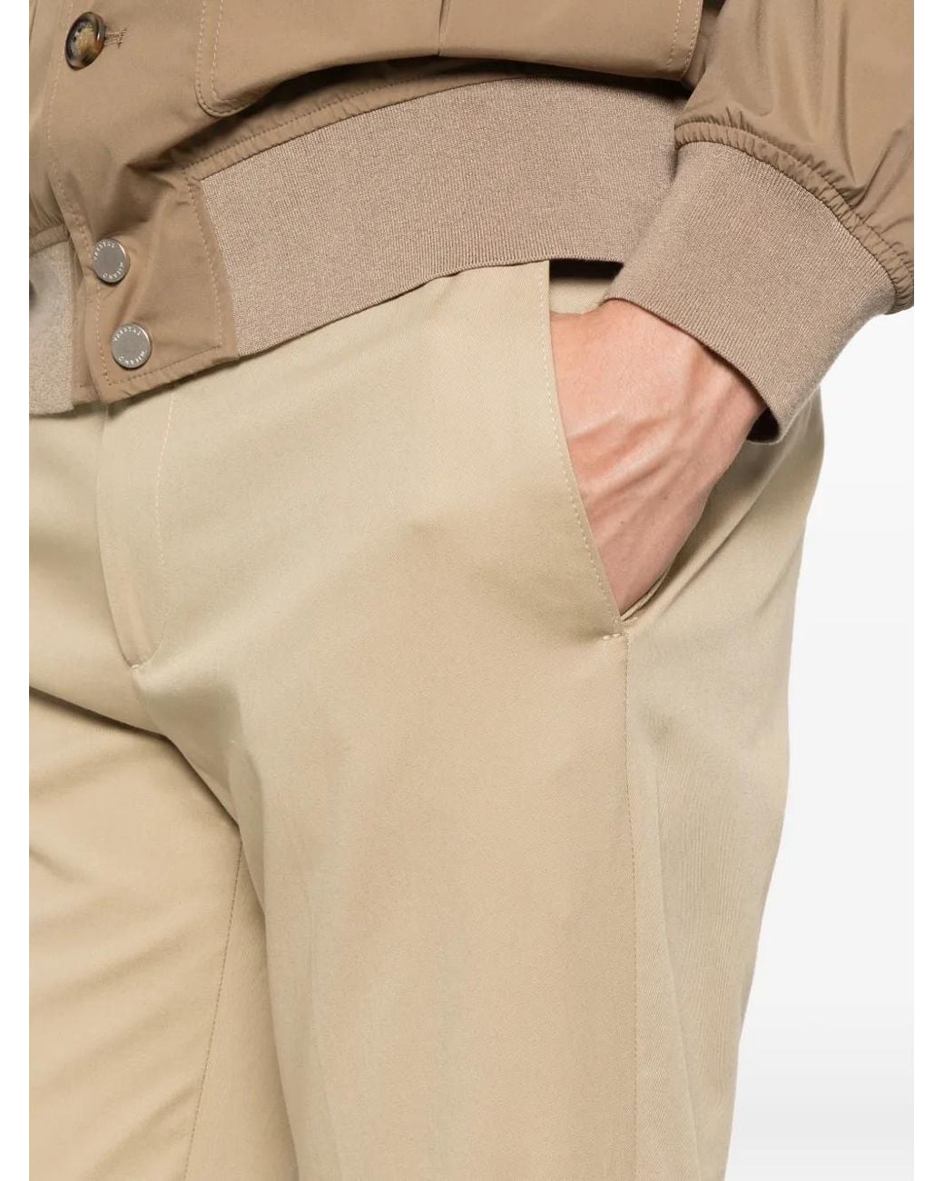 Berwich Natural Vulcano Trousers for men