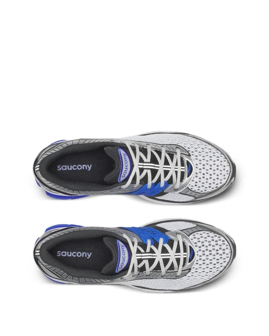 Saucony White Progrid Paramount Sneakers Mit Mesh