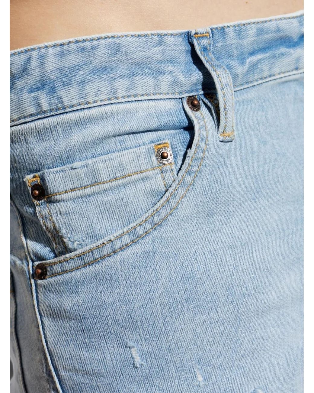 DSquared² Blue Teddy Jeans for men