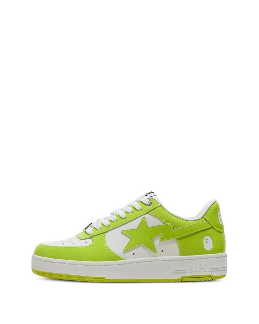 A Bathing Ape Green Sta Sneaker for men