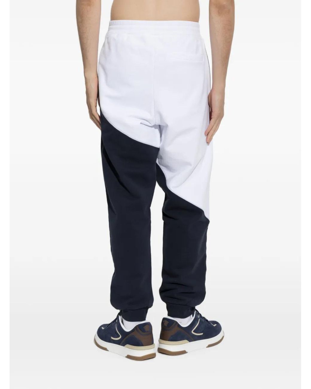 Versace White Sweatpants With Logo for men