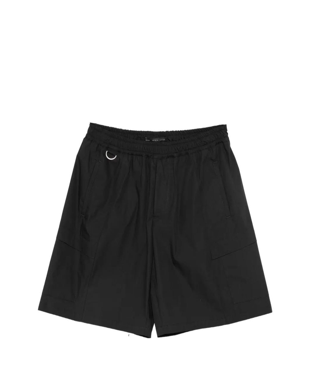 Low Brand Black Short Comb À Poches Cargo for men