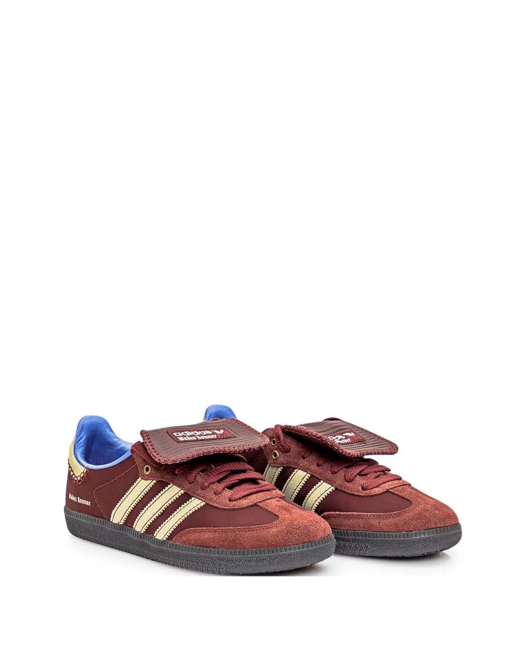 adidas X Wales Bonner Samba Sneakers in Brown | Lyst