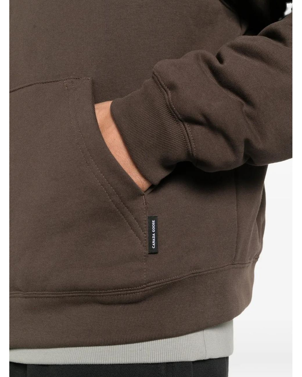 Chaqueta Con Cremallera Y Capucha Canada Goose de hombre de color Brown