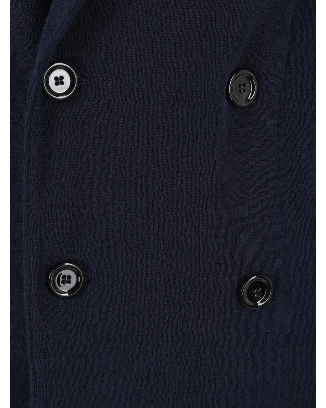 Lardini Doppelreihige Smoking-Jacke in Blue für Herren