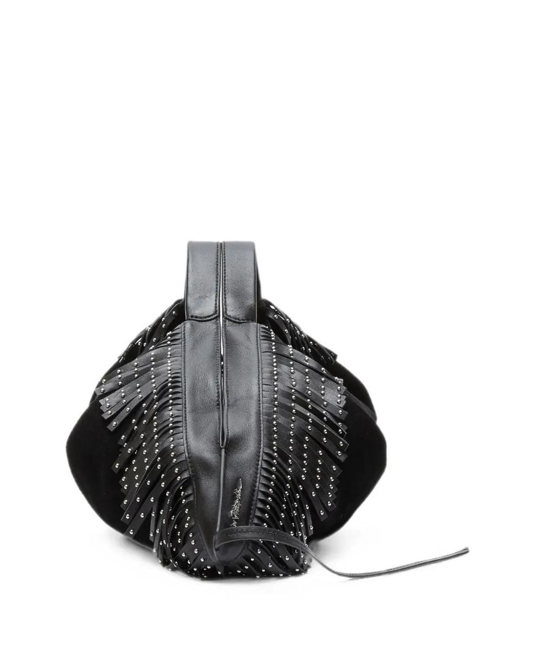 3.1 Phillip Lim Black Luna Fringed Shoulder Bag