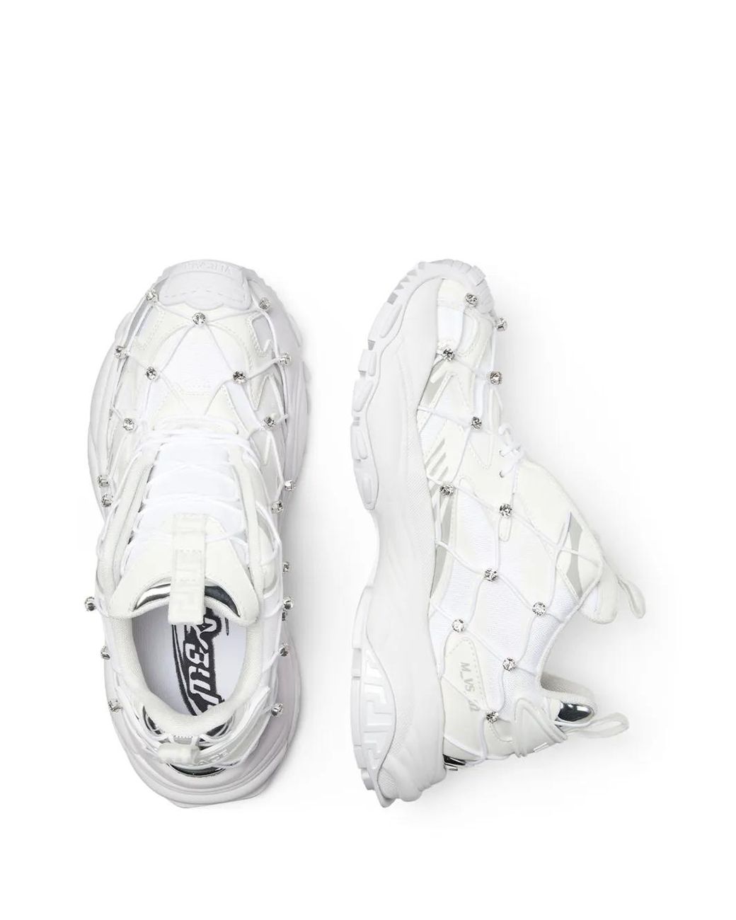 Versace White Mercury M_Vs_02 Sneakers