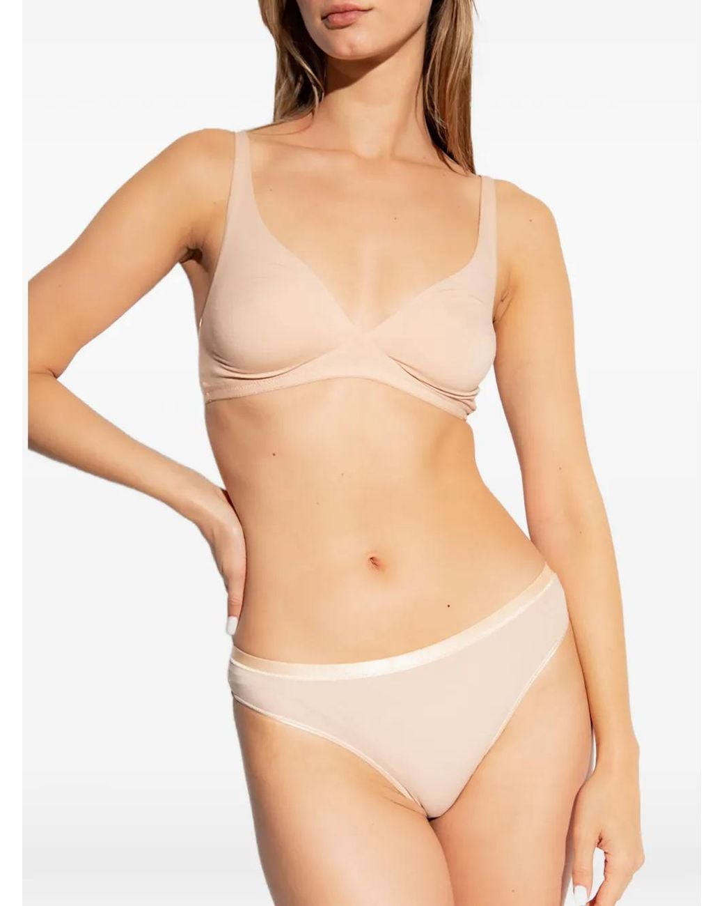 Hanro Natural Elasticated-Waistband Briefs