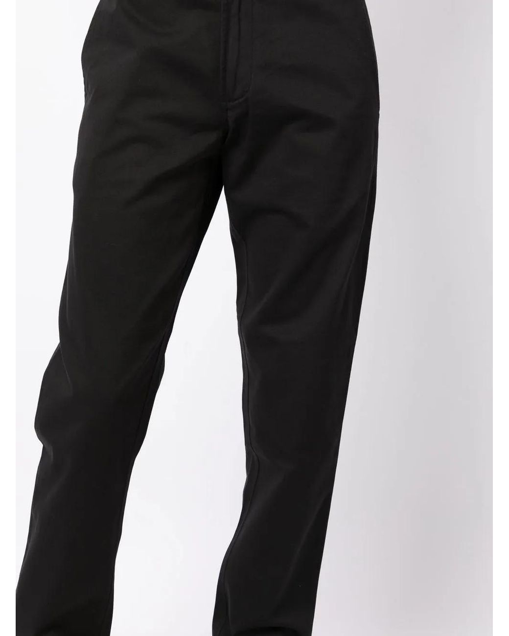 Universal Works Black Four-Pocket Straight-Leg Trousers for men