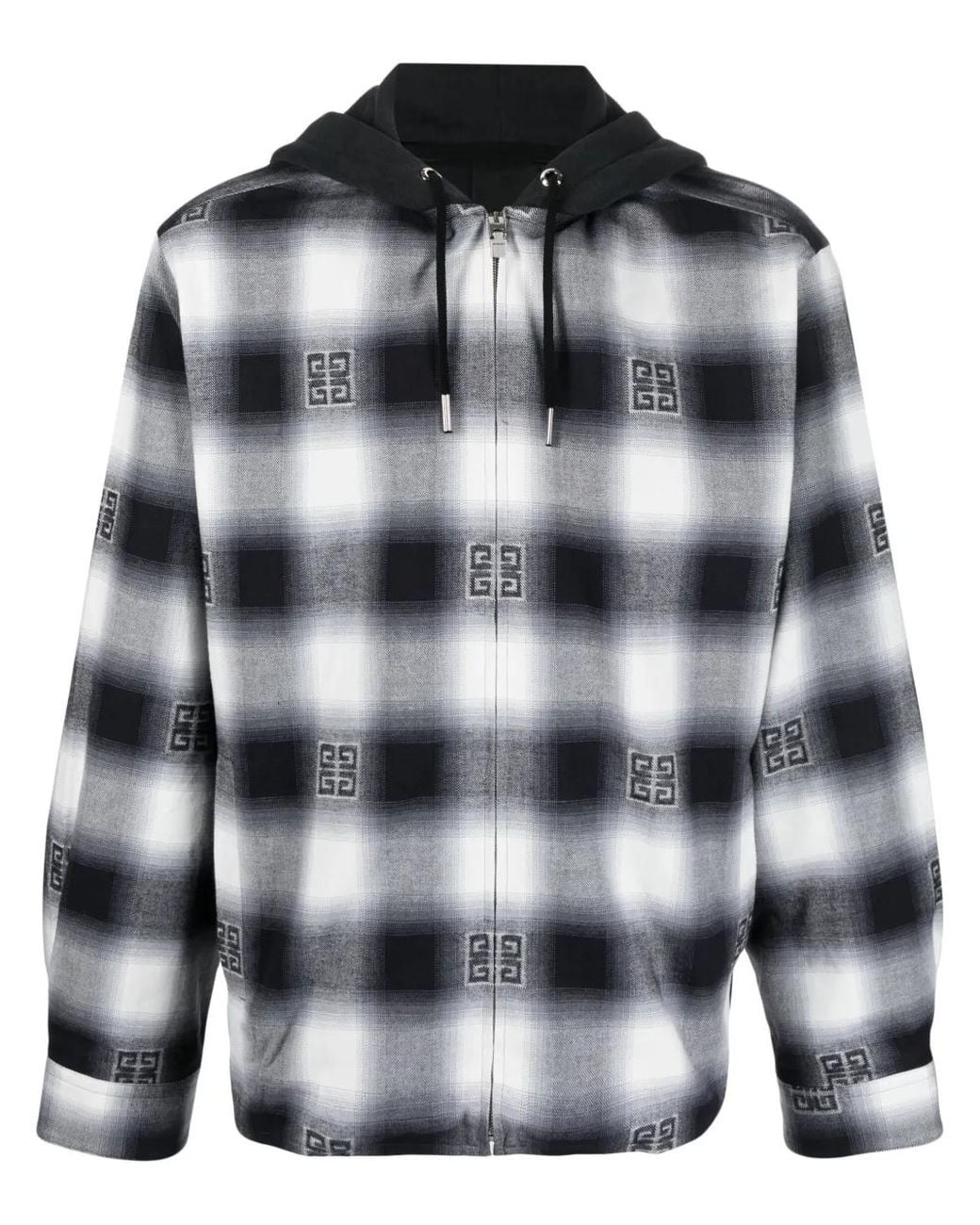 Chaqueta Oversize Con Capucha Givenchy de hombre de color Gray