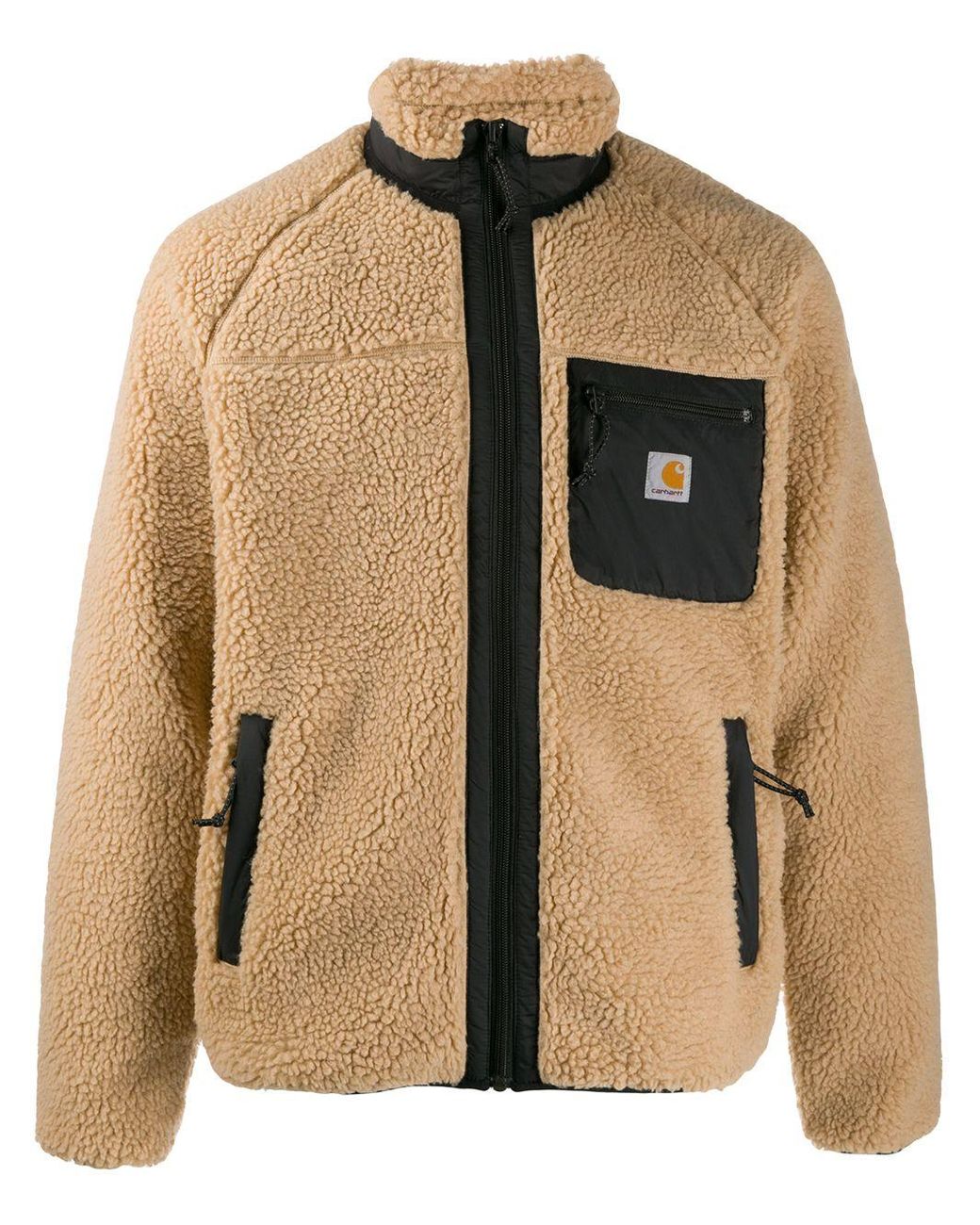 Carhartt WIP 'Prentis Liner' Fleece-Jacke in Braun für Herren | Lyst AT