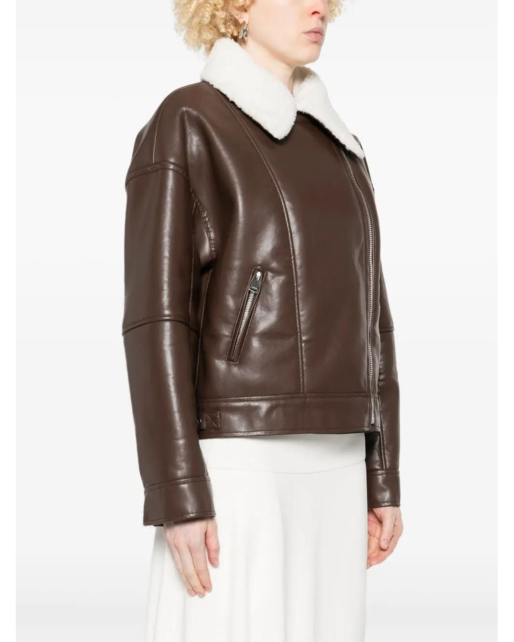 Jonathan Simkhai Brown Nyx Jacket