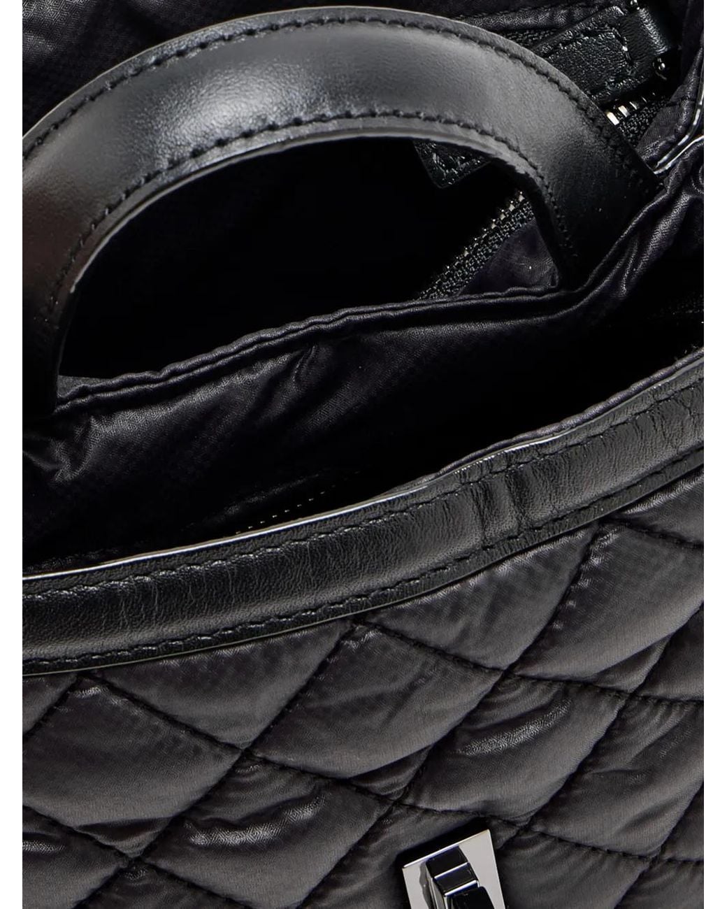 MZ Wallace Black Mini Astor Tote Bag