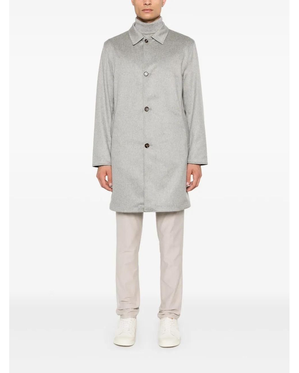 KIRED Gray Peak Coat for men
