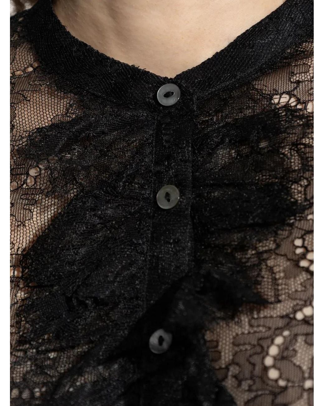 Ulla Johnson Black Cecile Blouse