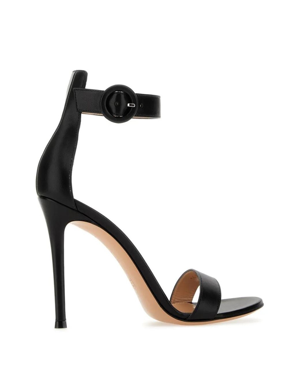 Gianvito Rossi Black Portofino Nappa Decollete Shoes