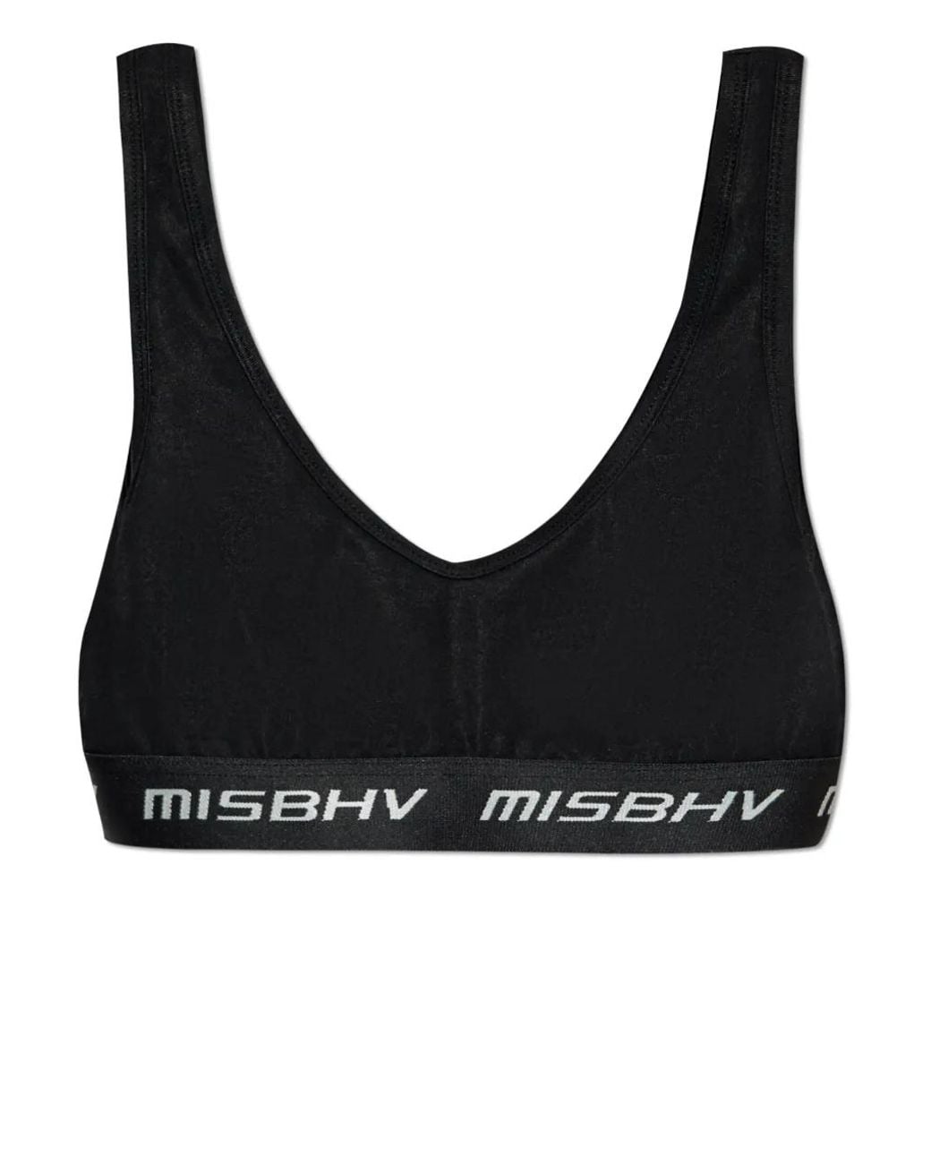 M I S B H V Black Classic Bra