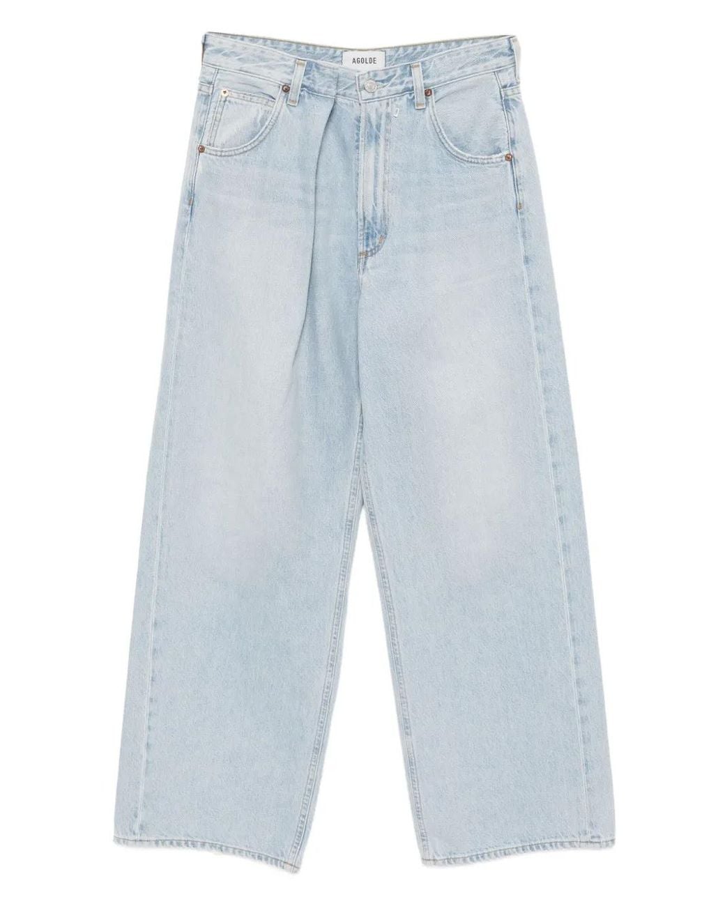 Agolde Blue Vana Wide-Leg Jeans