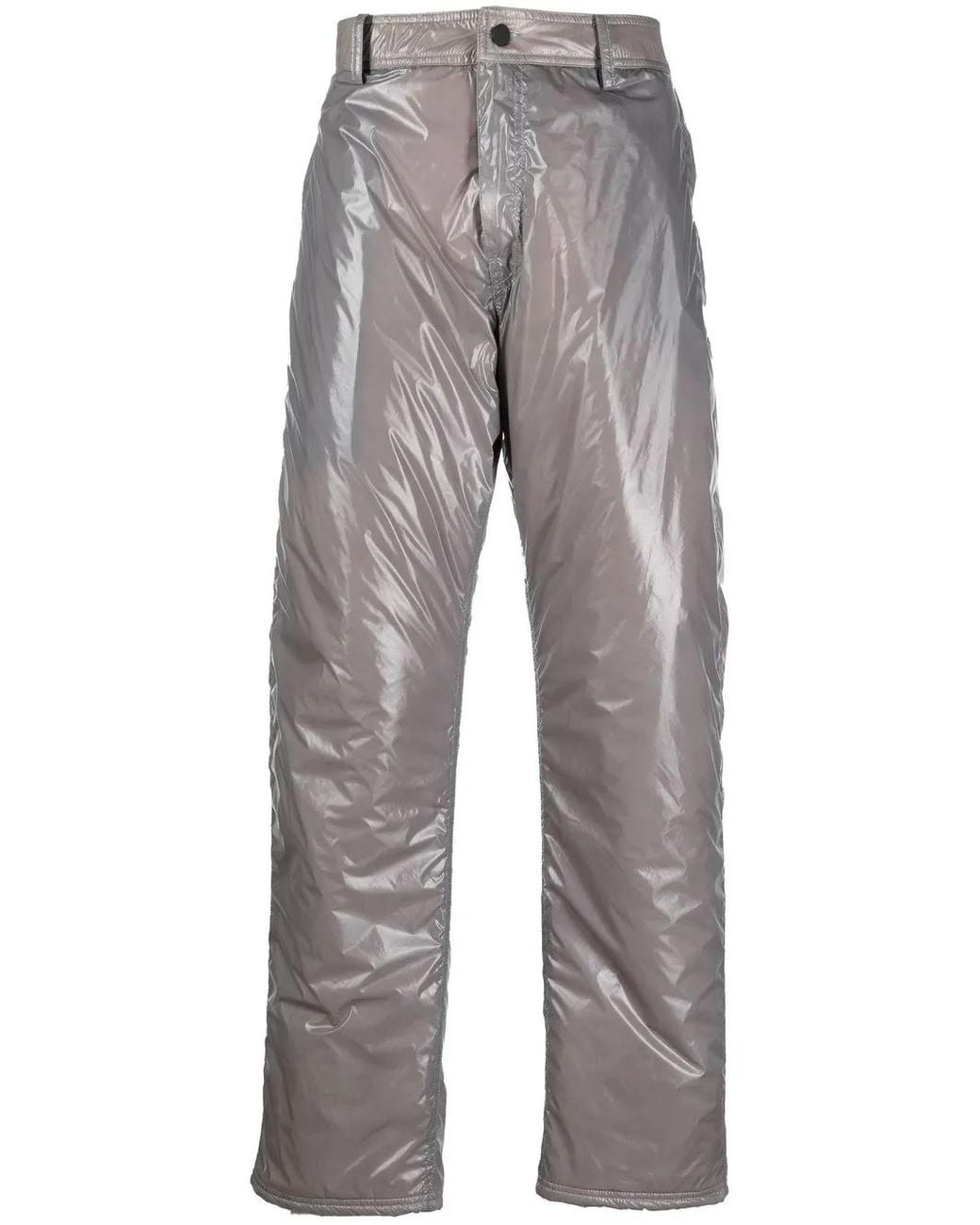 44 Label Group Gray Group Blow Out Straight-Leg Trousers