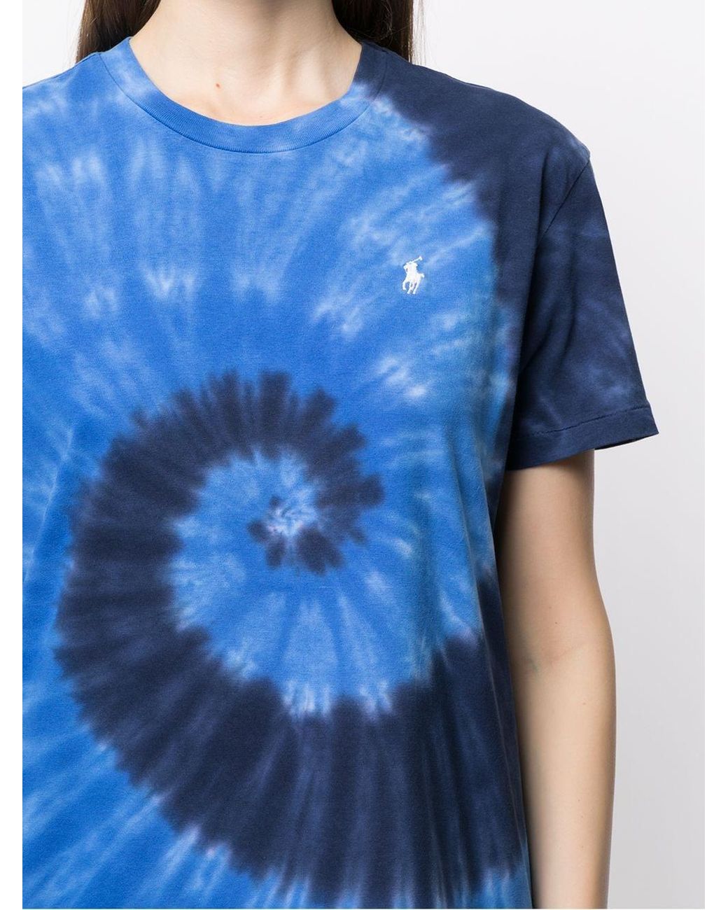 polo tie dye tee