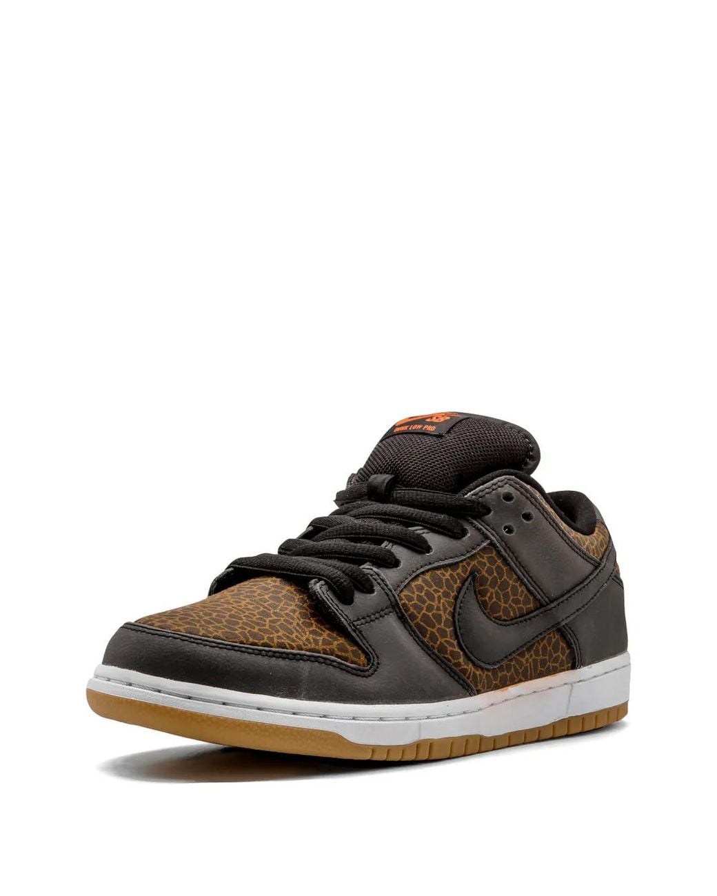 Nike Brown Dunk Low Pro Sb Sneakers
