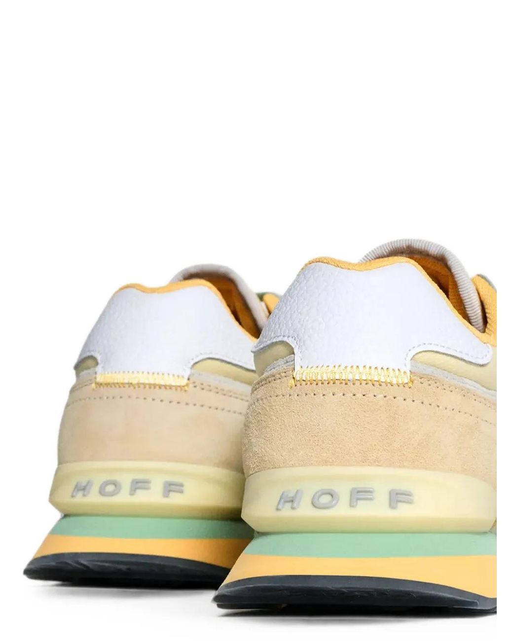 HOFF Metallic Suede-Panelled Lace-Up Sneakers