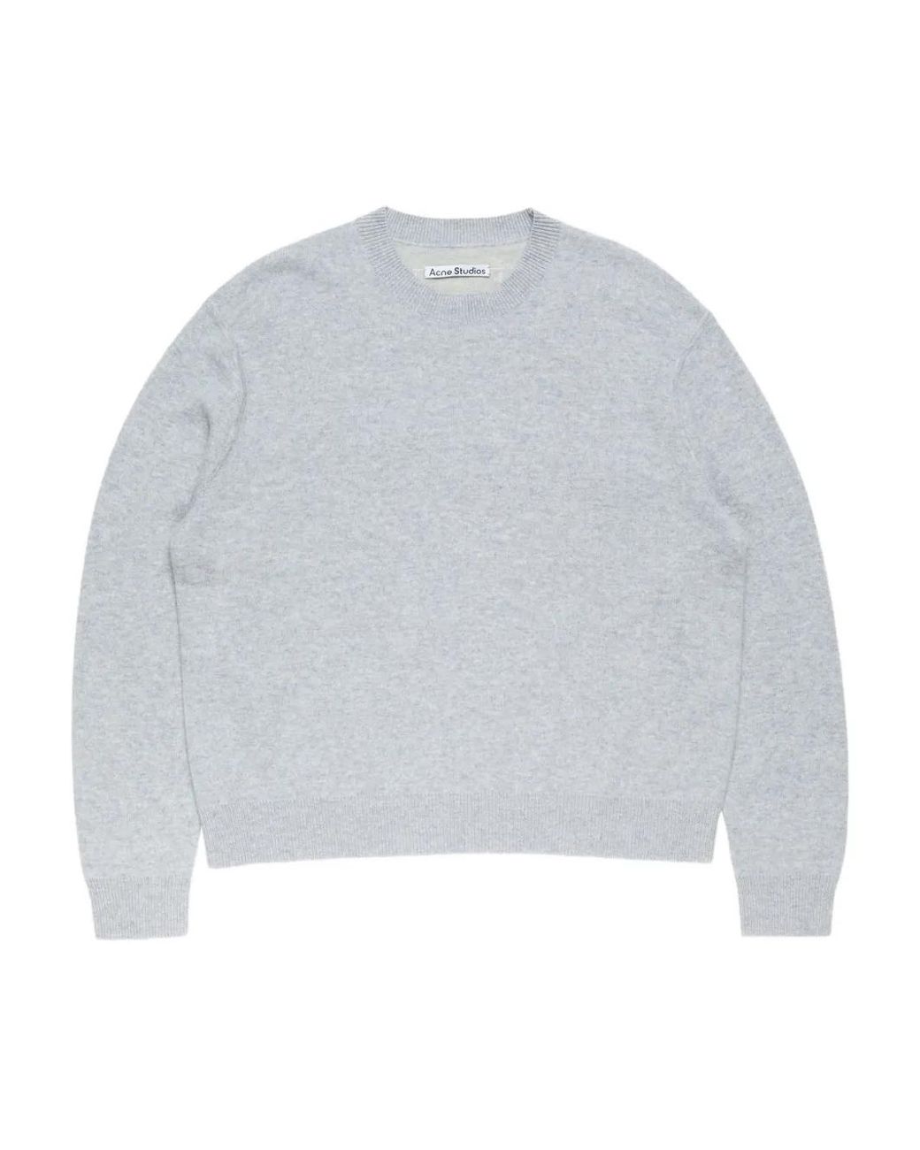 Acne Gray Cashmere Sweater for men