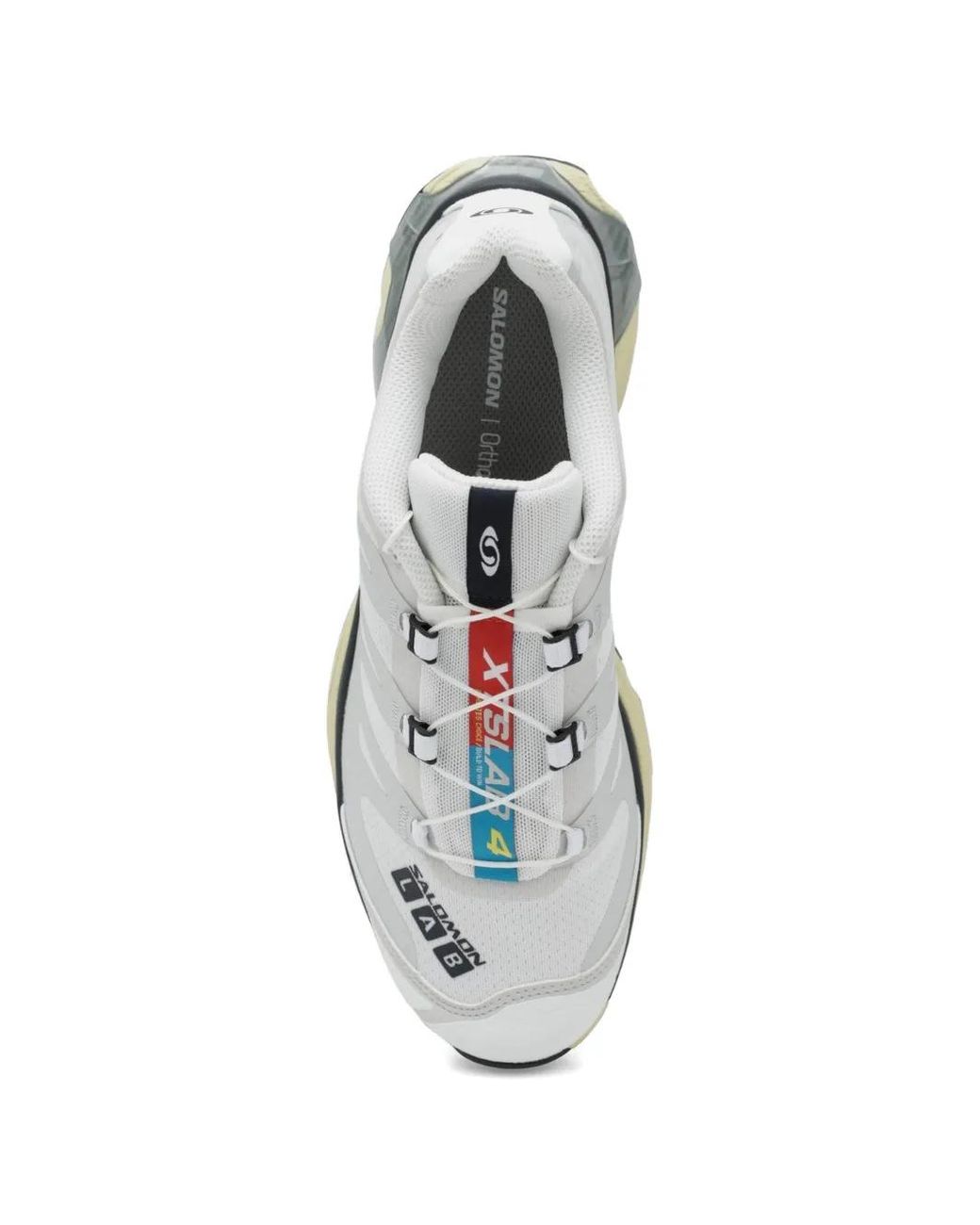 Salomon White Technical Fabric And Nylon Xt-4 Sneakers