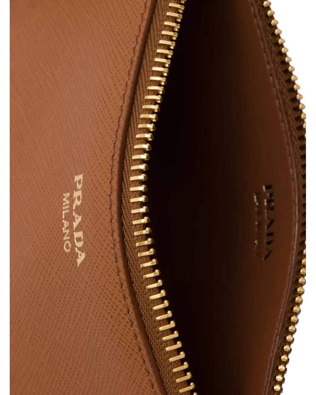 Pouch Per Smartphone di Prada in Brown