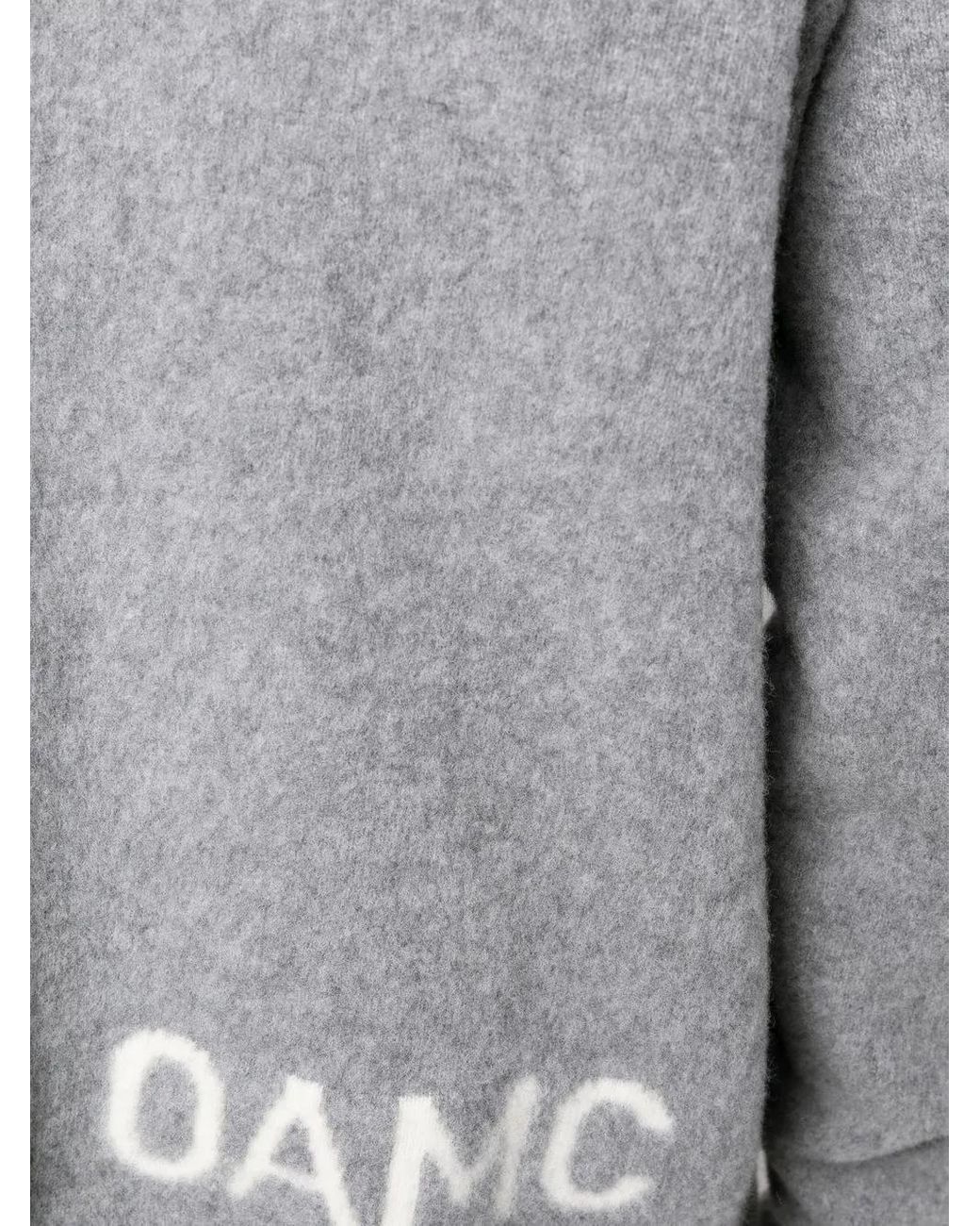 OAMC Pullover Mit Intarsienmuster in Gray für Herren