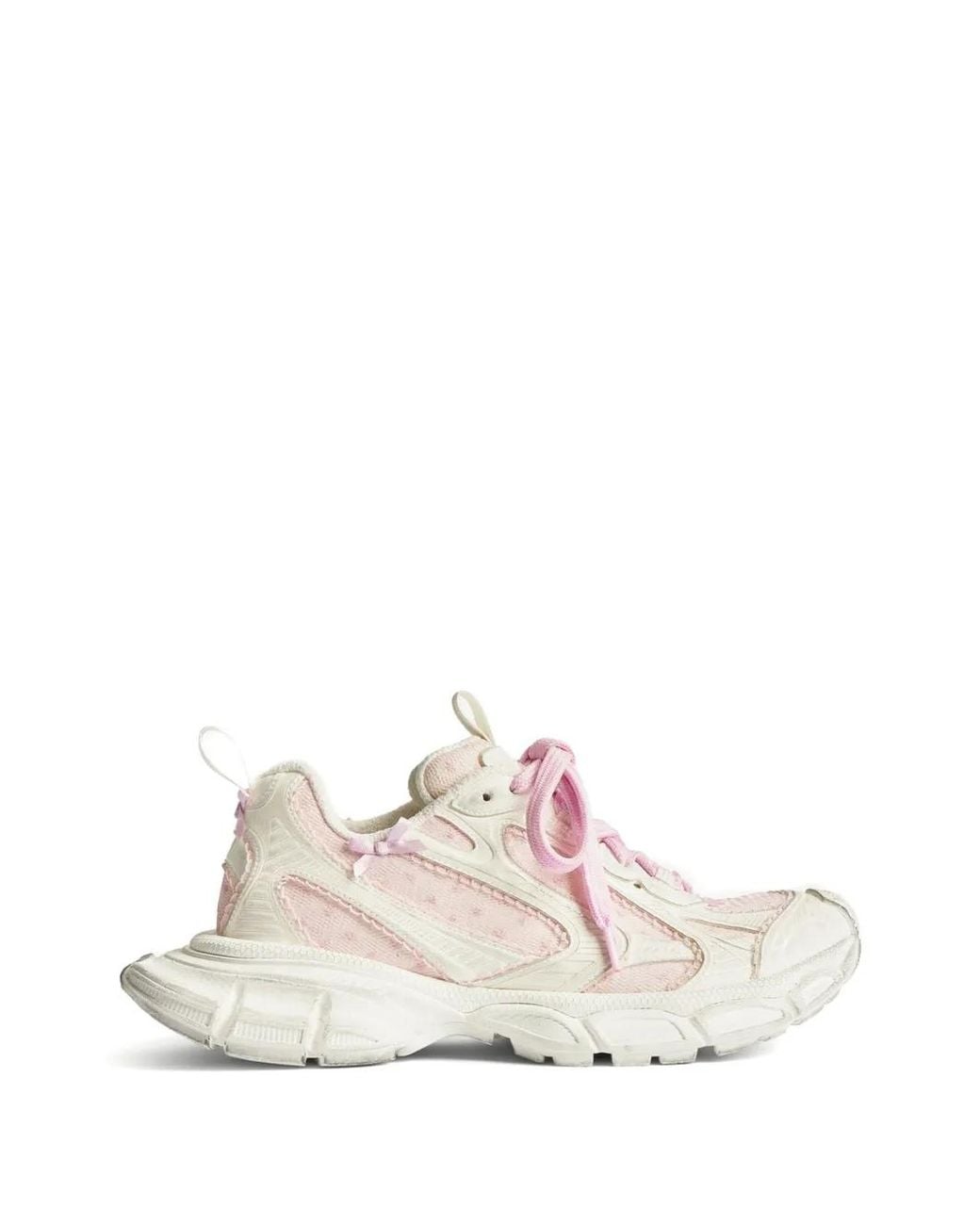 Balenciaga White 3Xl Bow-Embellished Sneakers