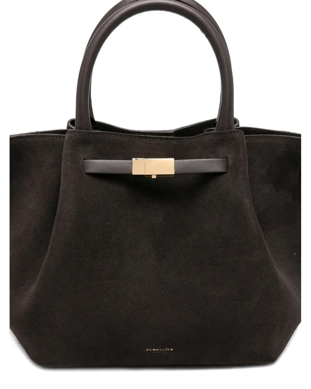 DeMellier London Black The Midi New York Tote Bag