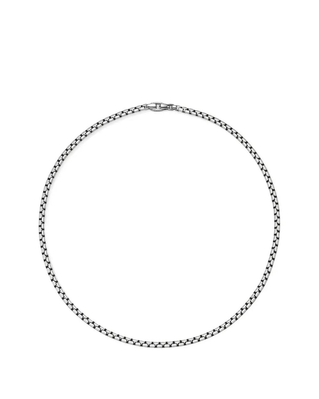 David Yurman Metallic Box-Chain Necklace for men