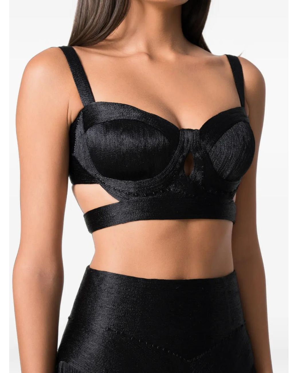 NORINA ST Black Ensemble Haut-Jupe À Franges