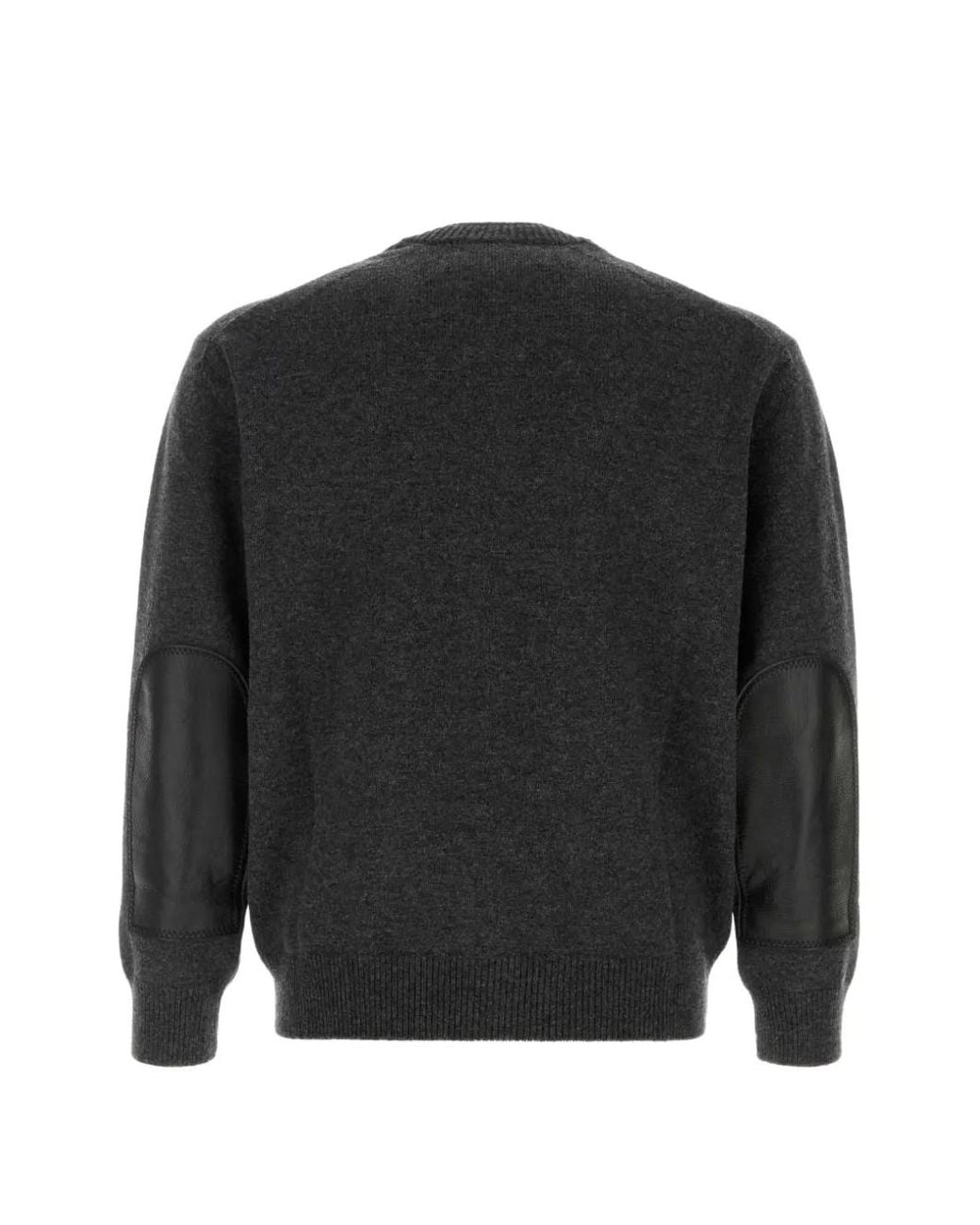 Junya Watanabe Black Wool Cardigan for men
